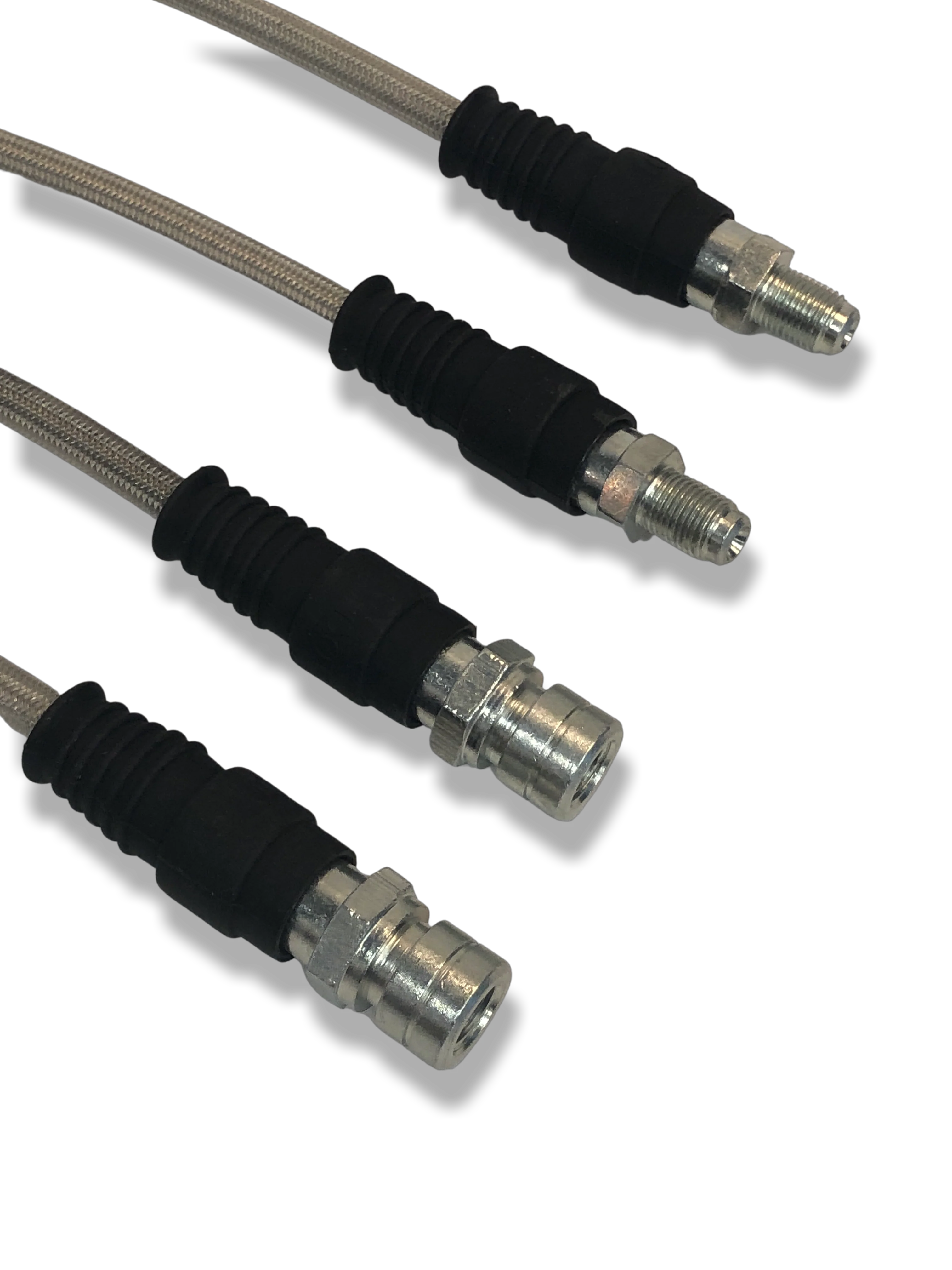 PMB Performance DirectFit Stainless-Steel Brake Lines - Set of 4 - 1976-89 Porsche 924 - 944 - Image 4